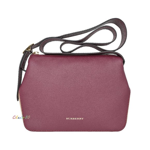 Burberry Helmsley House Check & Leather Cross Body Bag - Picture 3 of 9